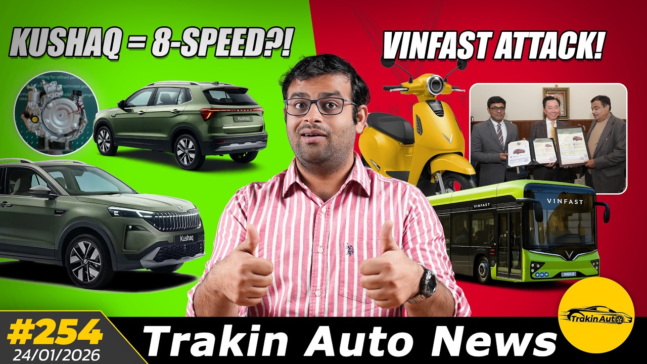 Why Skoda Kushaq Gets 8-Speed AT? 😱, VinFast Going HARD 😳 Toll Rules Fine, Toyota EV, Diesel & More