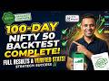 Day 3 Trade Session 3 | Back testing Strategy for 100 Trading Sessions. | Nifty 50 Live Back test