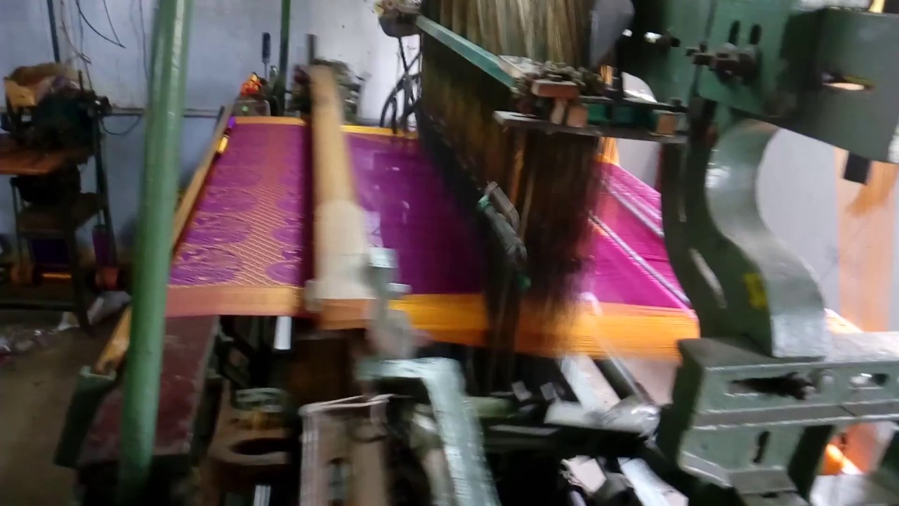silk-saree-weaving-power-loom-youtube