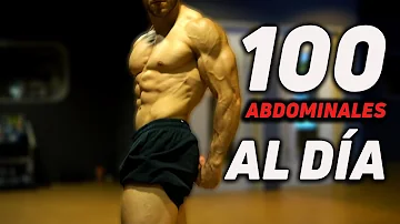 ¿Qué harán 100 abdominales al día?