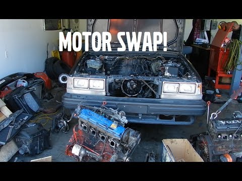 volvo-740-turbo-wagon-motor-swap!