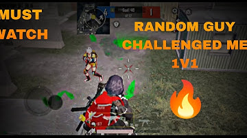 random guy challenged me 1v1 |see what happens 👀| #bgmi #tdm #viral