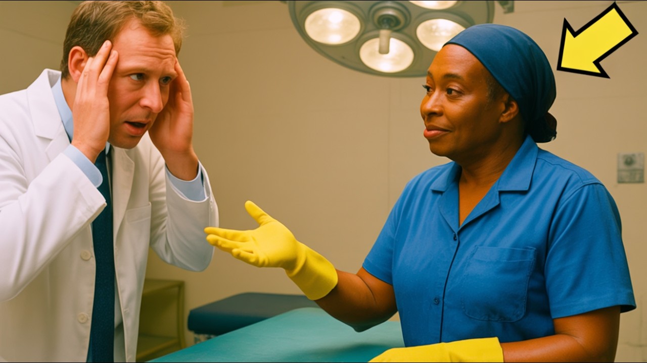 LEKARZ WPADA W PANIKĘ BEZ PIELĘGNIARKI W SZPITALU… AŻ SPRZĄTACZKA ZGŁASZA SIĘ NA OCHOTNIKA