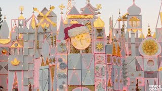 FULL Its a Small World Holiday Lighting 2024 at Disneyland! - Christmas Time Light Show