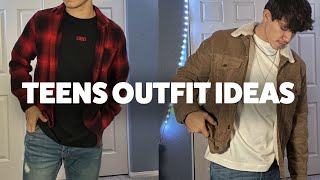 10 Casual Outfit Ideas For Young Guys | Teen Style Oufits