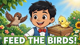 Timmy Feeds the Birds! 🐾 Moral Story for Kids | Timmy Tales