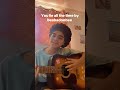 you lie all the time by beabadoobee #upcomingmusician #fypシ #guitar #yt #beginner #cover #shorts