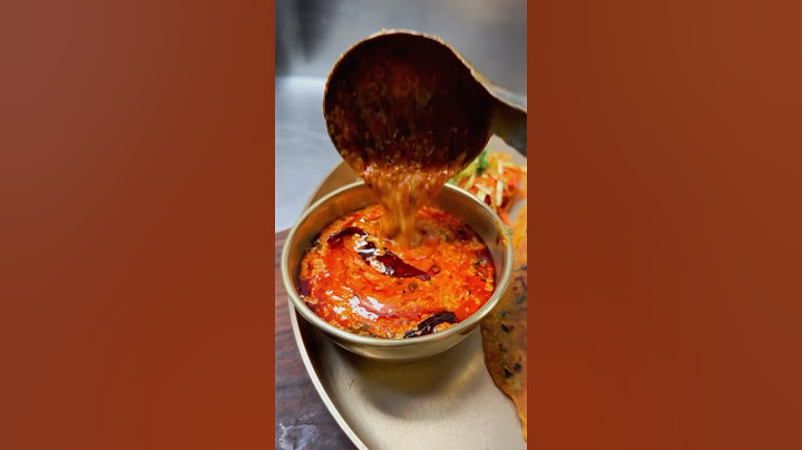 Dahi Tikhari or Tikhat Dahi or Tadka Dahi or Dahi Curry