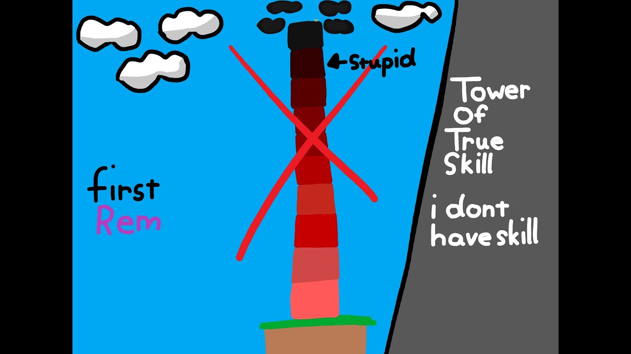 Tower of True Skill Completion (and a 10 outside fail) | JToH - YouTube