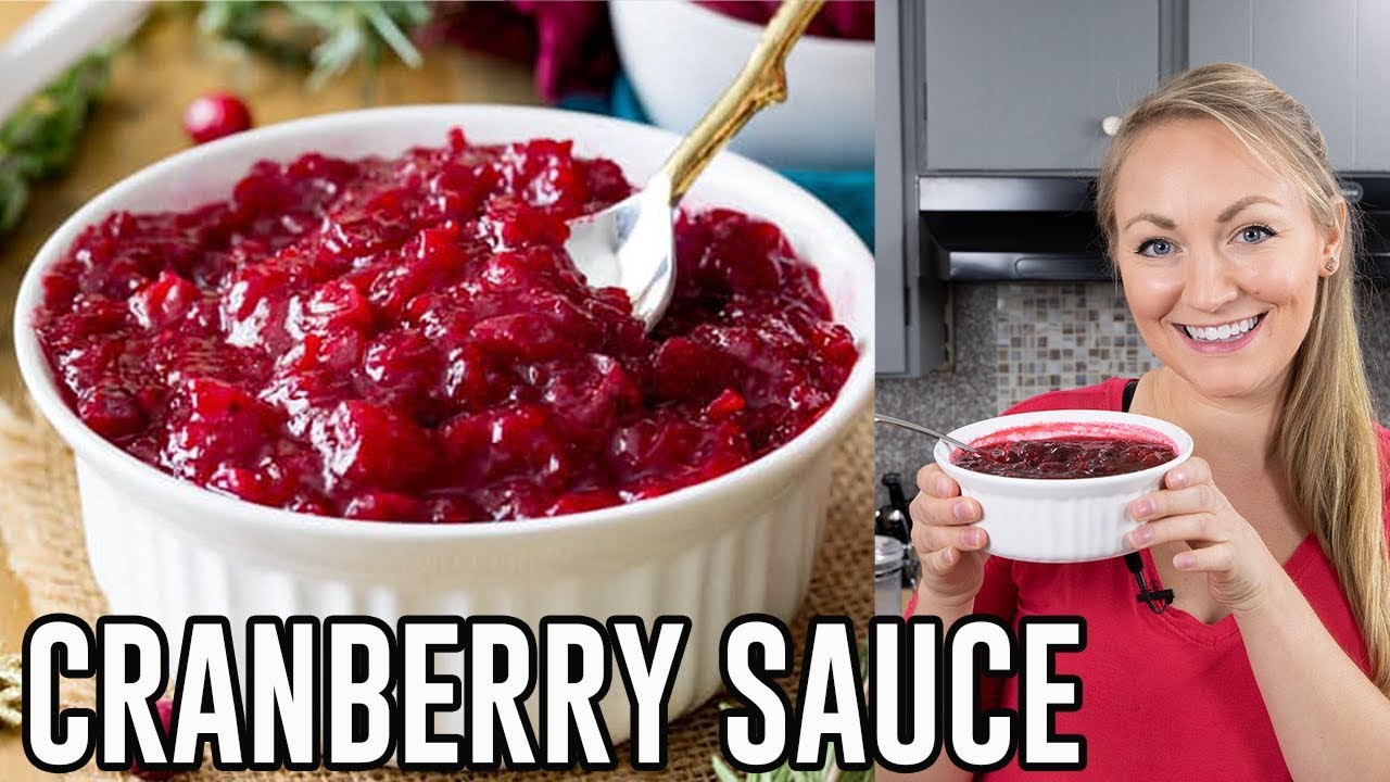 Homemade Cranberry Sauce Recipe - Jessica Gavin