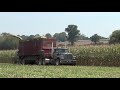 Mack Truck Hauling Corn Silage Corn Silage Chopping