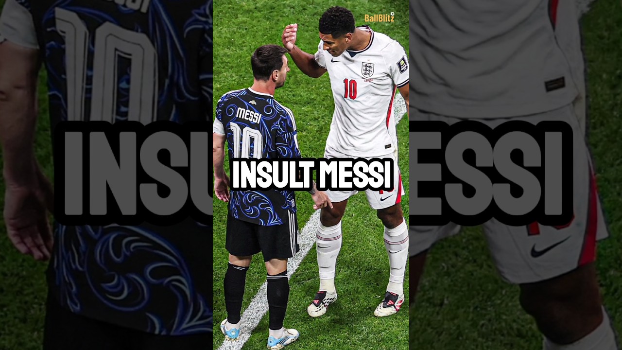 What Bellingham said to Messi got exposed!😳😭