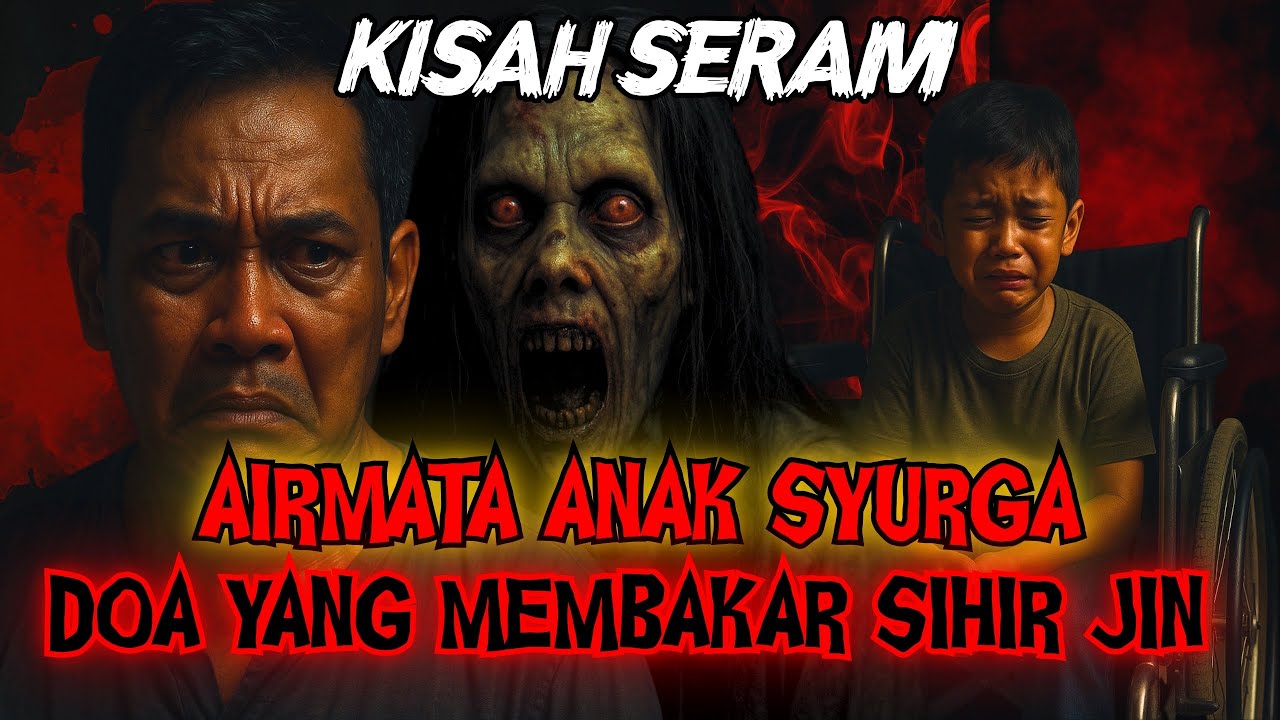 KISAH SERAM | ANAK SYURGA HALANG SIHIR JIN MAKCIK | BADAN BAU NAJIS DIPELUK NENEK KEBAYAN‼️
