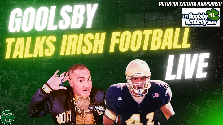 Mike Goolsby Talks Notre Dame vs Miami/  CJ Carr & The Offense☘️