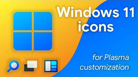 Windows 11 taskbar icons for KDE Plasma customization | KDE Plasma look like Windows 11