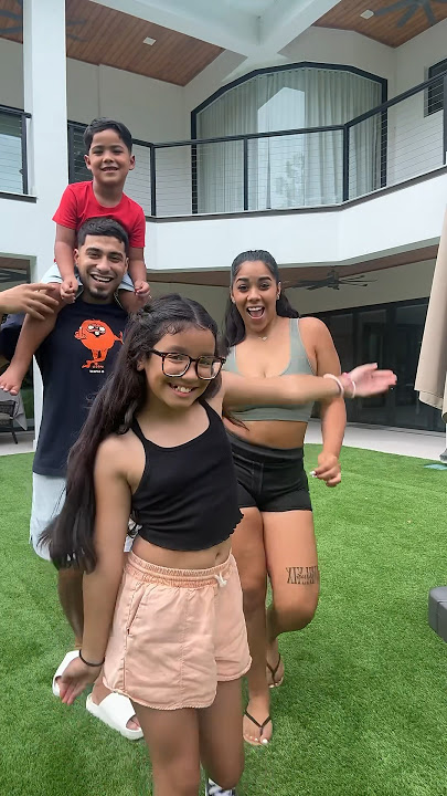 Adopted Daughter does Viral TikTok Dance with The Trench Family #shorts