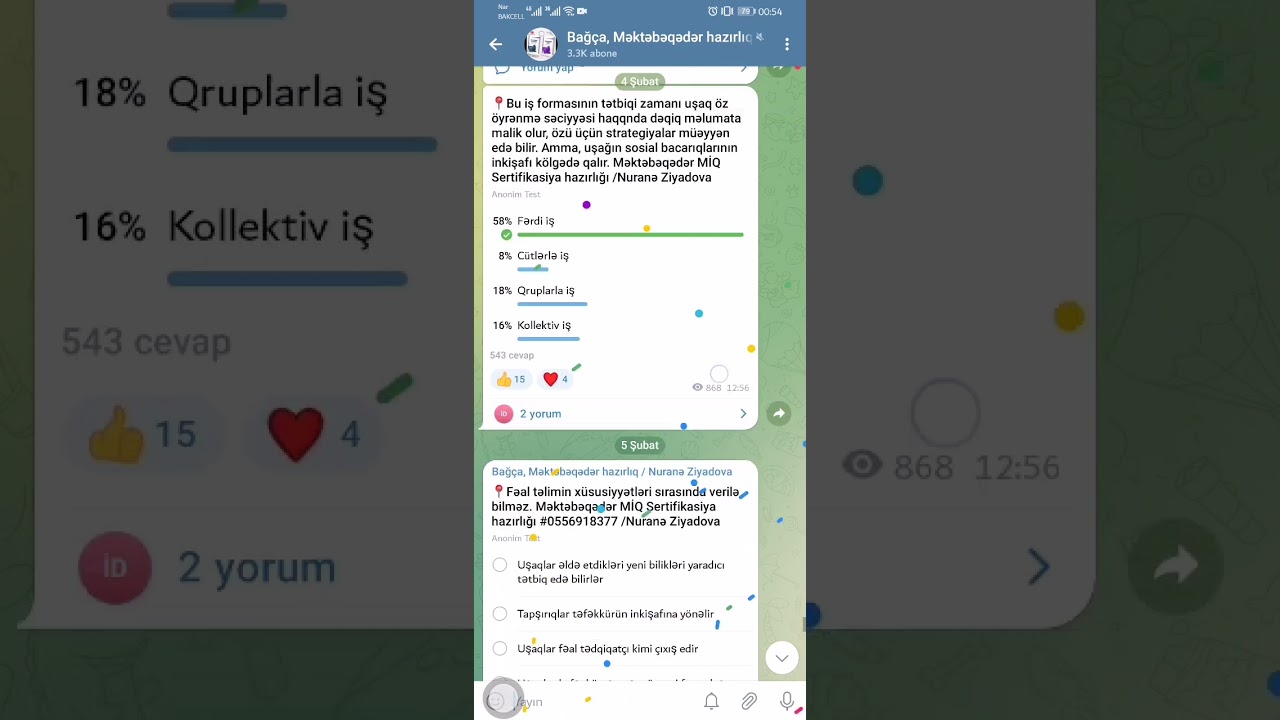 #Test izahı. #İş formaları #İş üsulları #Məktəbəqədər MİQ Sertifikasiya hazırlığı /Nuranə Ziyadova