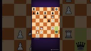 This Queen Attack is ABSOLUTELY Savage! ☠️🔥 | Funny Chess #chess #shorts #funny #memes #chesscom