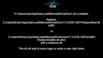 OneDrive - DLL hijack