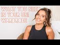 my uni wardrobe staples | UNI OUTFIT INSPO!