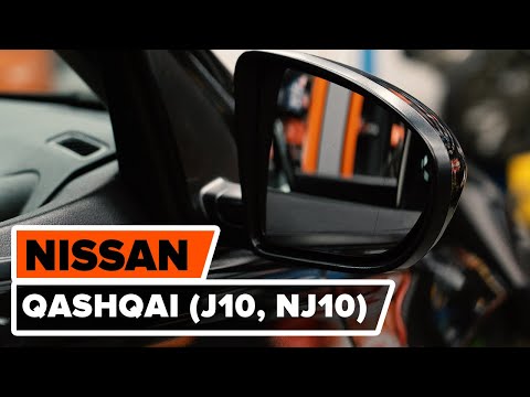 Как заменить зеркальный элемент зеркала заднего вида NISSAN QASHQAI (J10, NJ10) [ВИДЕОУРОК AUTODOC]