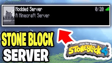 How To Make FTB Stoneblock 4 Server! - Tutorial