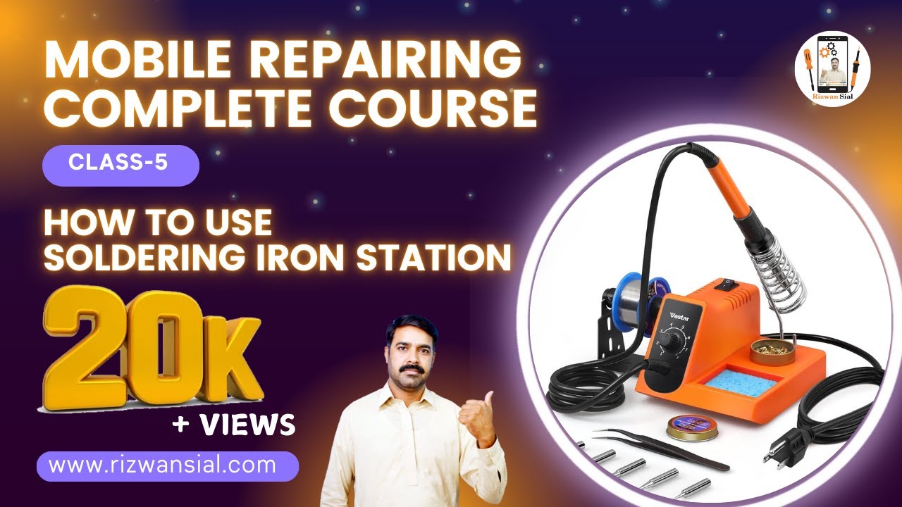 how to use soldering iron soldering tips urdu hindi class5 YouTube