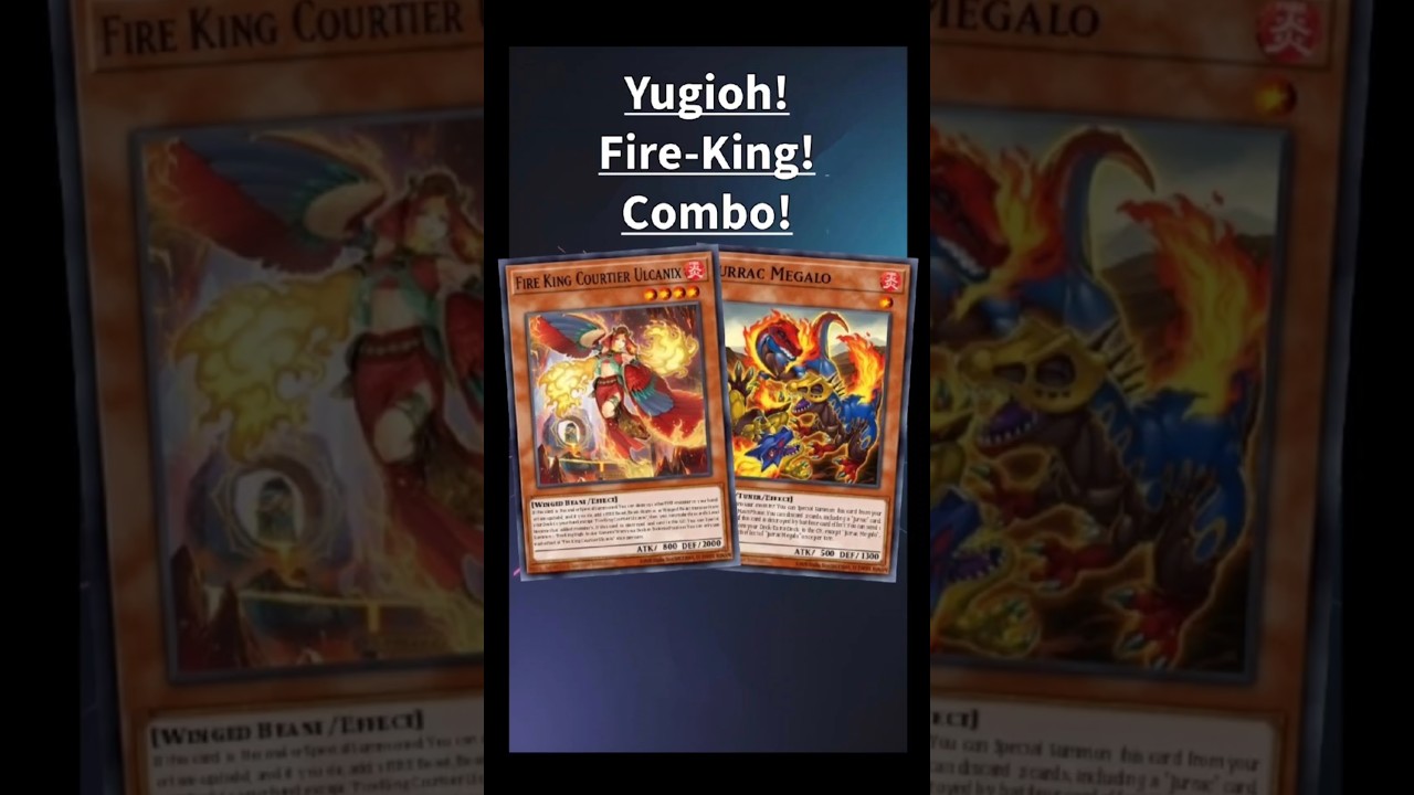 Yugioh! Fireking Jurrac! Combo! 