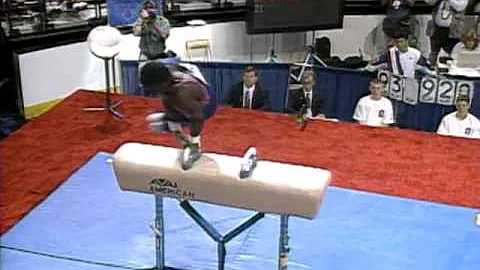 Chainey Umphrey - Pommel Horse - 1996 Olympic Tria...