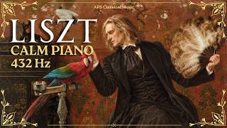 Best of Liszt: that's why Liszt is the KING of PIANO 🎹 | Calm & Beautiful Piano 432Hz - NO ADS