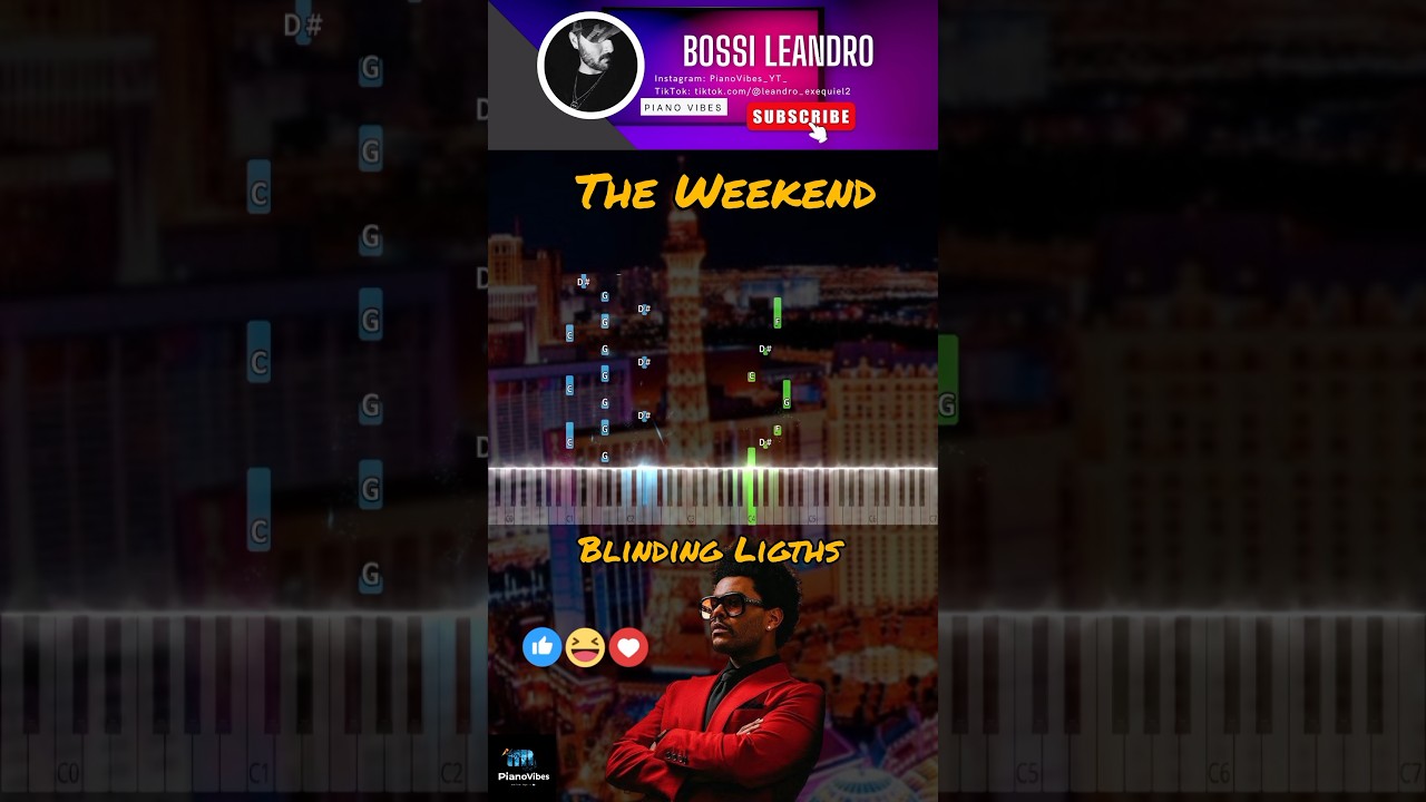 The Weekend - Blinding Lights #piano #pianocover #pianomusic #shorts #viral