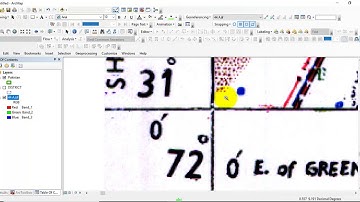 How to Georeference a Scanned Map