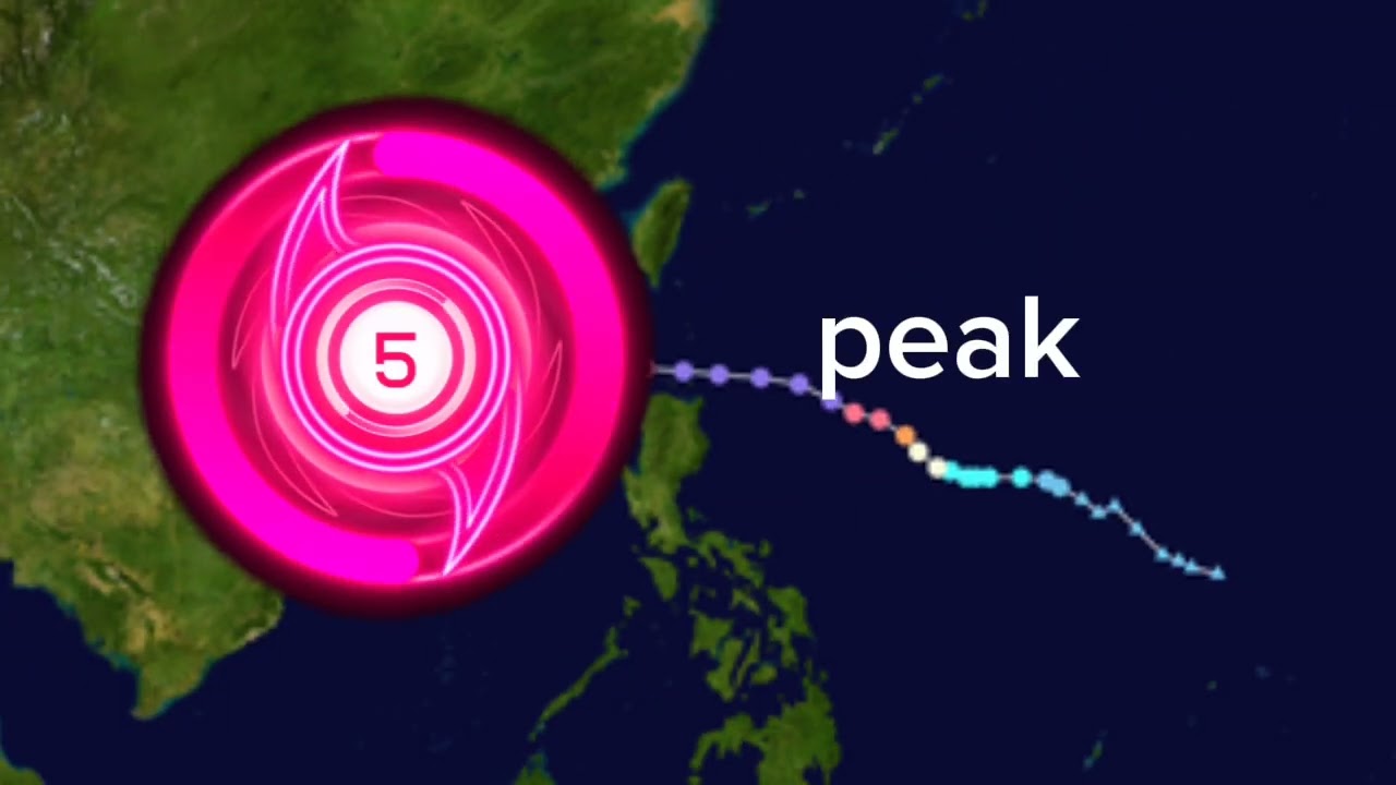STY NANDO ( RAGASA ) 1ST NON HYPHOTHETICAL TYPHOON TRACK