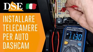 Come installare una telecamera per auto dashcam su Kia Picanto. Video Tutorial DSE.