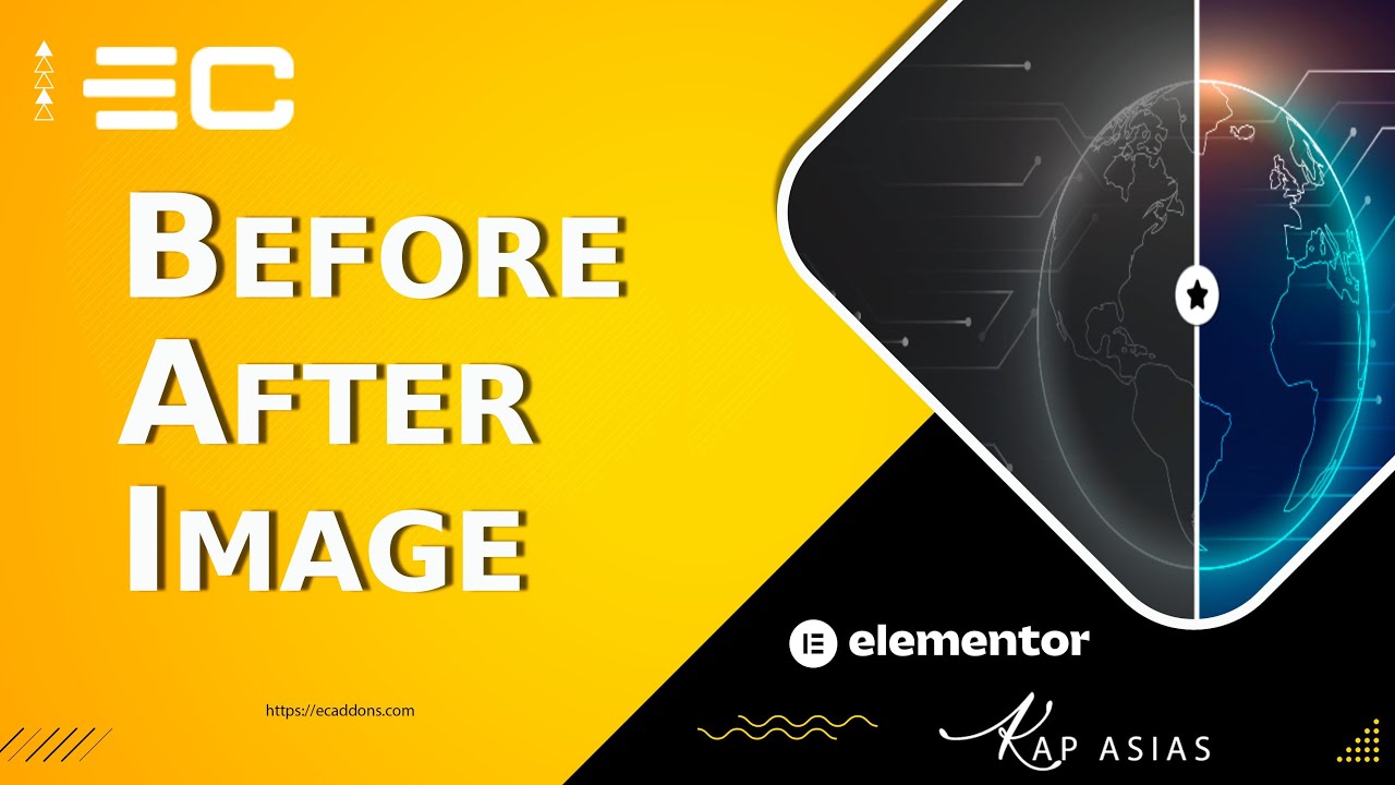 Before After Image Widget Elementor - YouTube