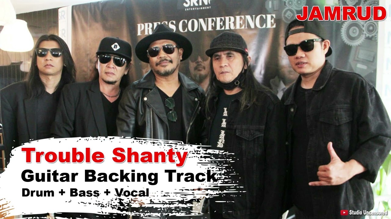 Jamrud - Trouble Shanty - HQ Guitar Backing Track (Minus Gitar)