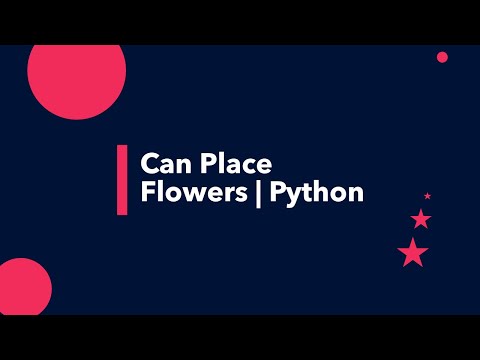 Can Place Flowers