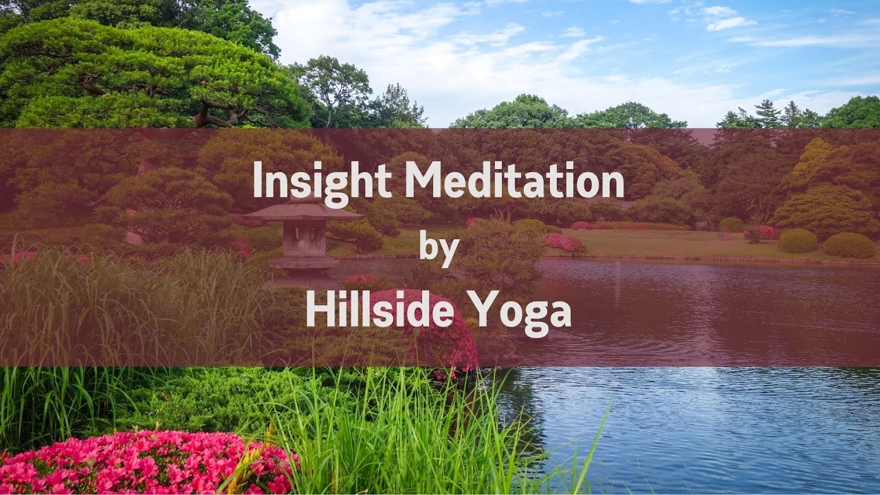 Insight Meditation from Yoga Sam of Hillside Yoga YouTube