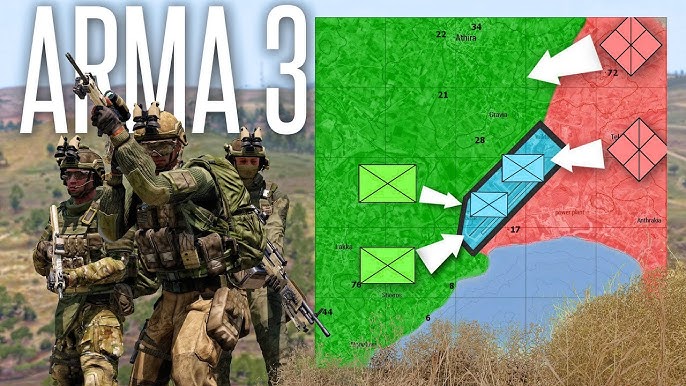 The Massive 24/7 Ground Wars in Arma 3 - Arma 3 Antistasi Part 1 
