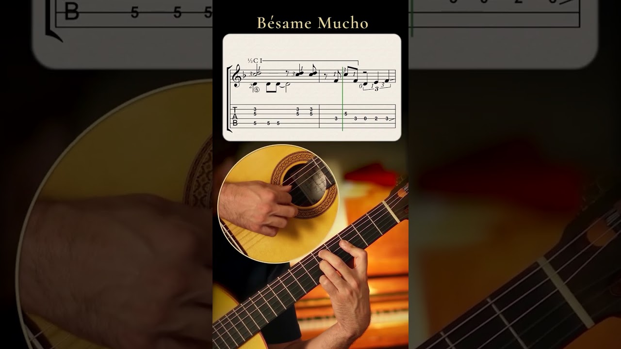Bésame Mucho – Guitar Arrangement