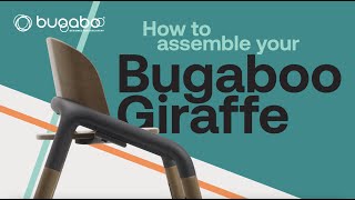 Bugaboo Giraffe: How to assemble your highchair | Bugaboo