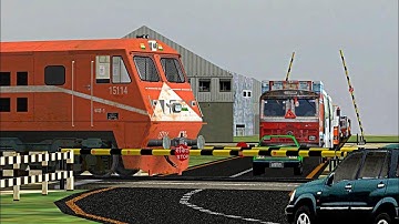 Short Film : Story of Gateman || Indian Train Simulator || MSTS & Open Rails || Level Crossing ||