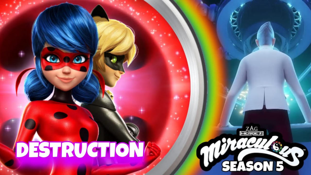 DESTRUCTION MIRACULOUS SEASON 5 EPISODE 3 EPISODE COUNTDOWN - YouTube