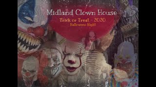 DIY HAUNTED YARD DISPLAY - Texas Clown House - Halloween