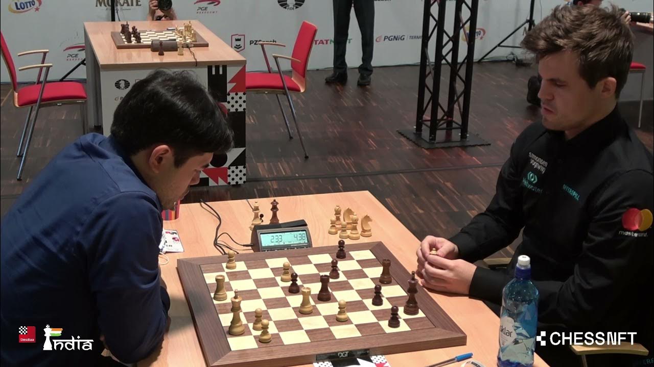 Carlsen beats Nakamura in great style, Nakamura and Anand share lead on  5.5/8