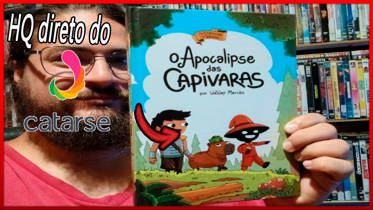 O Apocalipse das Capivaras - Unboxing da HQ do As Crônicas de Wesley ...