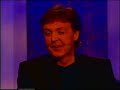 "Parkinson meets Paul McCartney" Friday 3 Dec 1999 [Part 2]