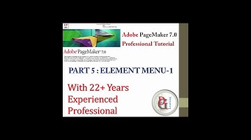 Adobe PageMaker (Tutorial 5 part 1) || BEGINNERS TO PROFESSIONAL
