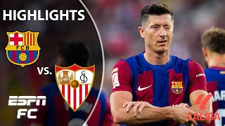 FINAL MATCH  Barcelona vs. Sevilla | LALIGA Highlights | ESPN FC