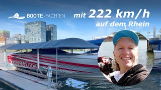 Outerlimits SL 44 - Das schnellste Boot in Europa liegt in Düsseldorf. Speedboat Erfahrungsbericht